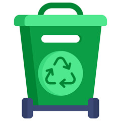 Canvas Print - Recycle Bin Icon