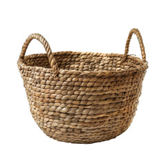 Wall Mural - Empty basket isolated on white or transparent background