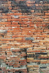 Texture of the brick walls     