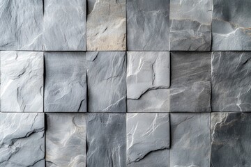 grey floor tiles surface, texture of the stone light gray. Background , ai