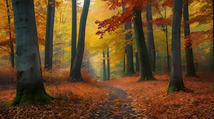 autumn in the forest