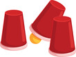 © nsit0108 - Classic street magic trick involving hiding a ball under one of three red cups