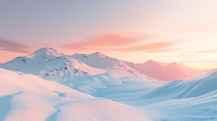 Canvas Print - mountain view