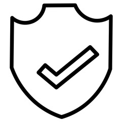 Poster - Antivirus Check Secure Line Icon