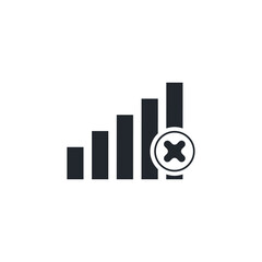 Poster - Signal Strength icon symbol template for graphic and web design collection logo vector illustration