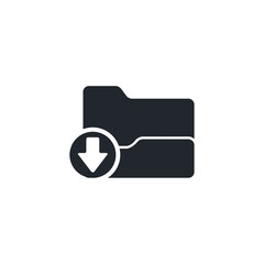 Fototapete - Save document icon symbol template for graphic and web design collection logo vector illustration