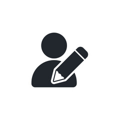 Leinwandbilder - Sign Up icon symbol template for graphic and web design collection logo vector illustration