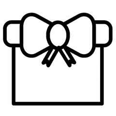 Poster - Tools Gift Box Line Icon