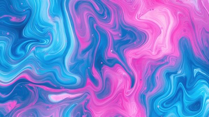 Wall Mural - Abstract neon liquid wavy background. Liquid art, marbling texture