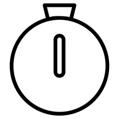 Poster - Alarm Alert Bell Line Icon