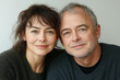 © sharafmaksumov - Middle Aged Couple On White Background