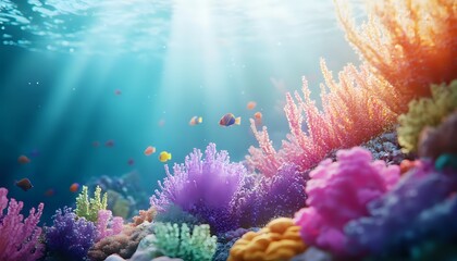 Vibrant Coral Reef: An Underwater Paradise