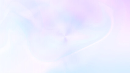 A holographic rainbow unicorn pastel purple pink teal blue colors blurred abstract background. Hologram magic dreamy vector background. Gradient design.