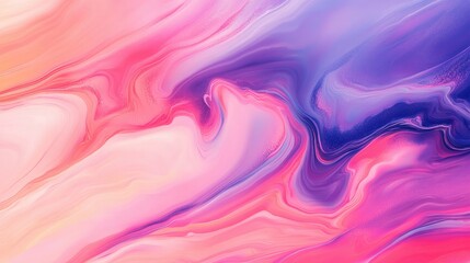 Poster - Abstract neon liquid wavy background. Liquid art, marbling texture