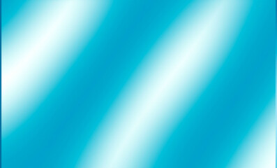 Wall Mural - blue abstract gradient background with diagonal white cyan blurry wave lines pattern