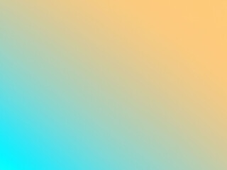 Wall Mural - abstract gradient colourful cyan blue yellow background texture