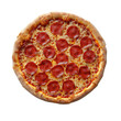 © Flowaiart - Delicious Pepperoni Pizza Topped With Melted Mozzarella Cheese And Fresh Pepperoni Slices