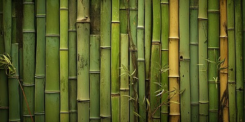 Green forest jungle surface wall background texture asian style view