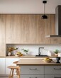© l1gend - Home Mockup in Scandinavian-Style Kitchen Interior - 3D Render