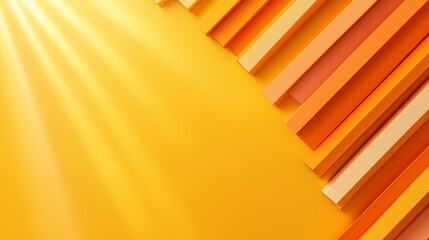Poster - Abstract Orange Background.