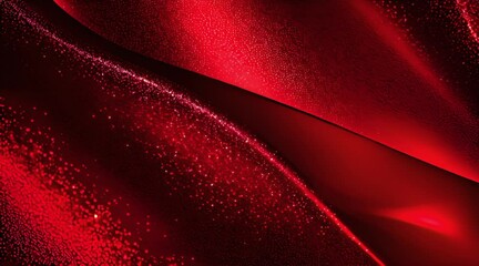 Poster - Abstract geometric background in the form of a colored light wave.	