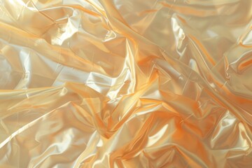 Poster - Close-up of shiny fabric with intricate patterns and textures