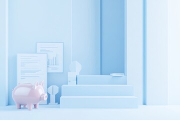 Poster - The steps of starting up, including financial analysis and a start-up plan