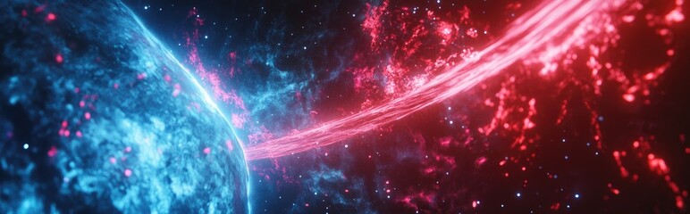 Aufkleber - Pioneer of space depicted in a 3D cartoon rendering Mixed media