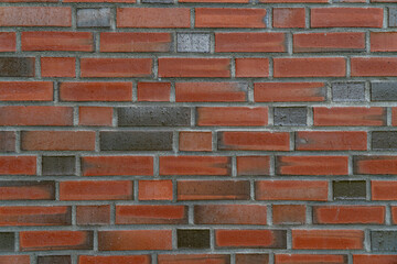 Red abstract brick texture