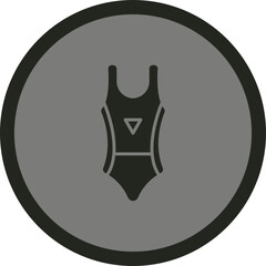 Sticker - Swim Suit Icon Design