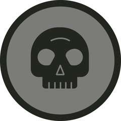 Sticker - Horror Icon Design