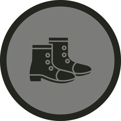 Wall Mural - Boot Icon Design