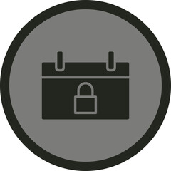 Sticker - Password Icon Design