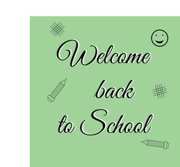 Poster - back to school background