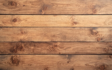 Poster - Rustic wooden planks in horizontal arrangement, showcasing natural texture and grain. Ideal for backgrounds, designs, and creative projects.
