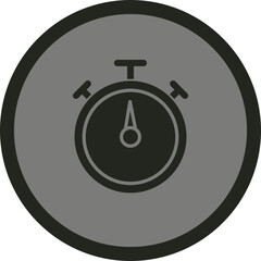 Poster - Stopwatch Icon Design