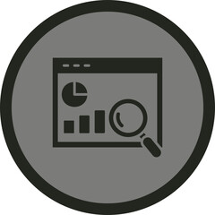 Sticker - Analysis Icon Design