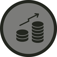 Sticker - Revenue Icon Design