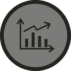 Poster - Bar Chart Icon Design