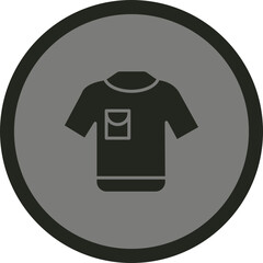 Sticker - Shirt Icon Design