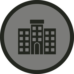 Sticker - Hotel Icon Design