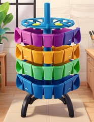 folding Retractable Collapsible Drying Rack