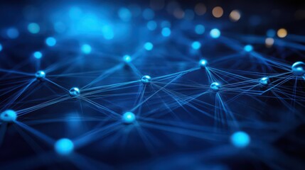 Poster - Internet network connections enable the seamless operation of IoT devices and digital marketing efforts.