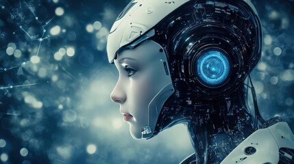 Aufkleber - Machine learning and data science are integral to artificial intelligence technology,