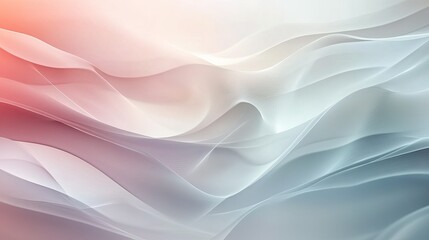 Fototapete - Abstract background with soft gradients and light textures, creating a minimalist and serene atmosphere