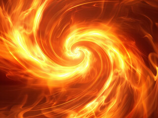Wall Mural - swirling fire background