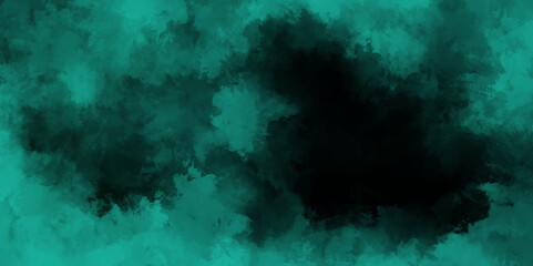 Wall Mural - abstract cloud and vapor texture background. Black and blue smoke aquarelle smudge illustration smooth grungy smokey light pastel colors ink glow. Teal color powder explosion .	
