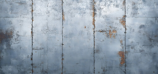 Wall Mural - Wide metal texture, iron sheet background for site caps