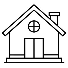 home icon on a white background