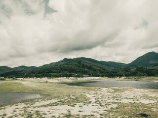 lake in the mountains